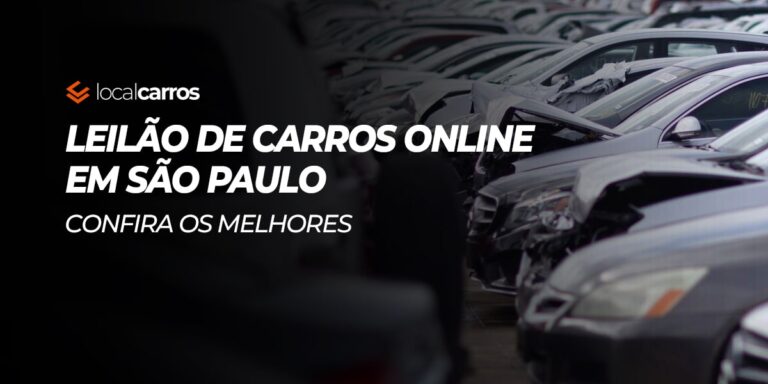 Leilão de carros online em SP - Onde encontrar